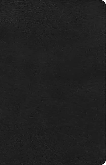 CSB Large Print Personal Size Reference Bible, Black Leathertouch - Imitation Leather