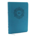 NKJV, Value Thinline Bible, Large Print, Imitation Leather, Blue, Red Letter Edition - Imitation Leather