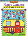 Happy Campers Coloring Book - Paperback