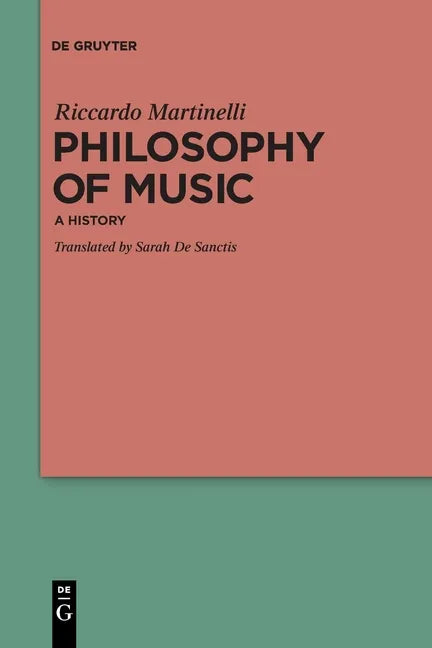 Philosophy of Music: A History - Paperback