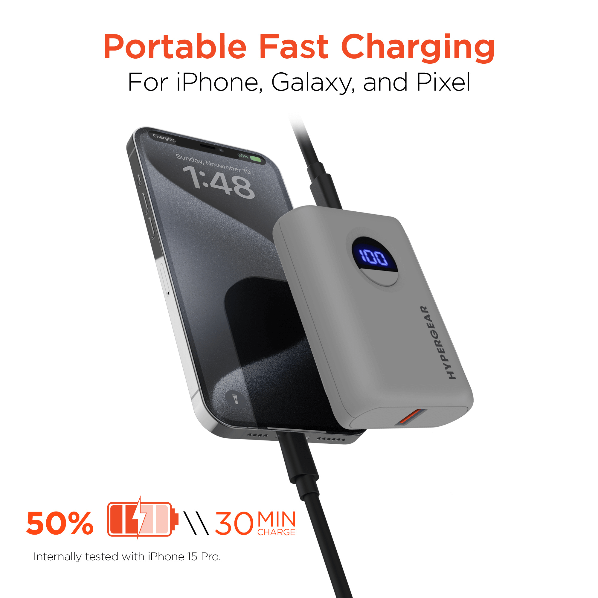 HyperGear PowerPack PRO 10000mAh 20W Power Bank