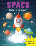 Space Coloring Book for Kids Ages 4-8! - Paperback