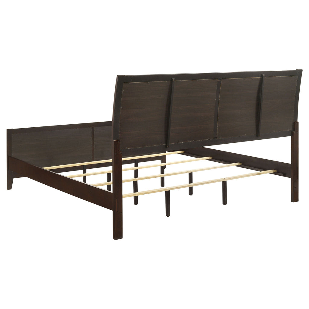 Carlton 5-piece Eastern King Bedroom Set Cappuccino