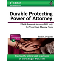 Durable Protecting Power of Attorney: Fillable Power of Attorney (POA Only) For Your Estate Planning Needs - Paperback