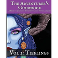 Tieflings: A Coloring Book Showcasing a Mythical Race - Paperback