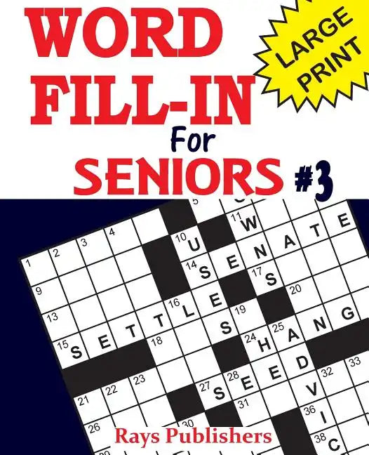 Word Fill-ins for Seniors 3 - Paperback