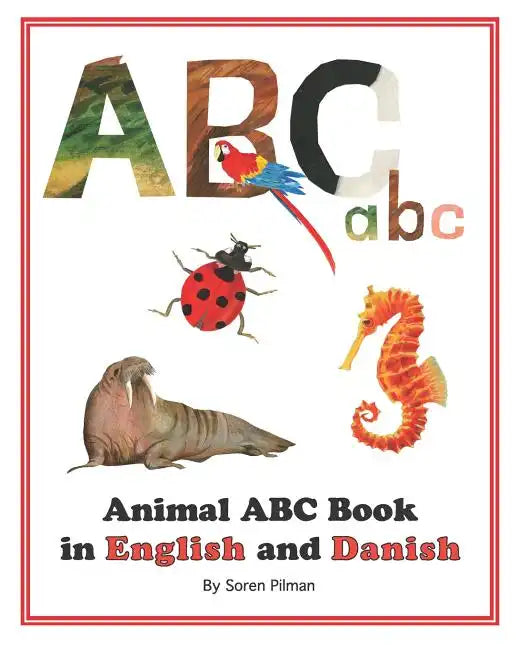 Animal ABC Book in English and Danish - Paperback