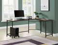 Bambina - Computer Desk - Oak & Black