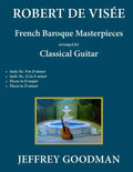 Robert de Visée: French Baroque Masterpieces for the Classical Guitar - Paperback