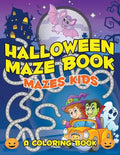 Halloween Maze Book: Mazes Kids - Paperback