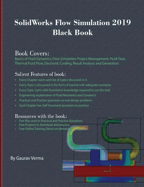 SolidWorks Flow Simulation 2019 Black Book - Paperback
