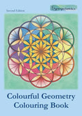 Colourful Geometry Colouring Book: Relaxing Colouring with Coloured Outlines - Paperback