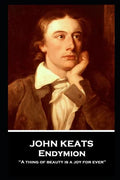 John Keats - Endymion - Paperback