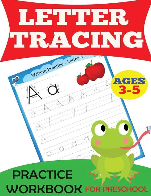 Letter Tracing Practice Workbook - Paperback