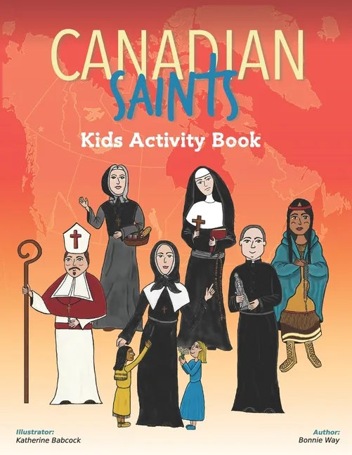 Canadian Saints Kids Activity Book - Paperback