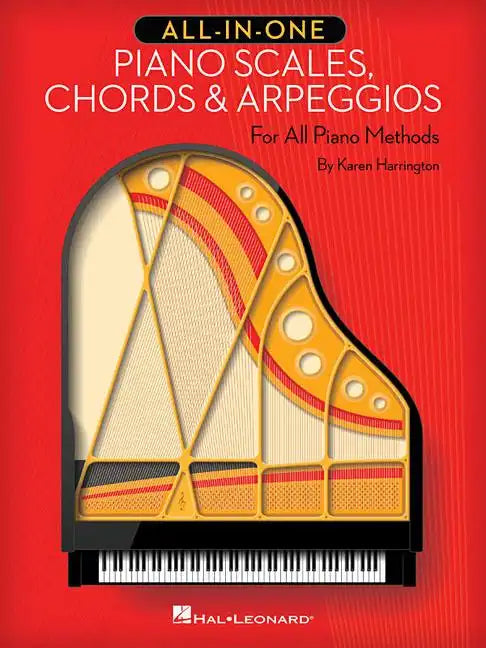 All-In-One Piano Scales, Chords & Arpeggios: For All Piano Methods - Paperback