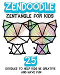 Zendoodle: Zentangle For Kids - Paperback