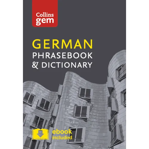 Collins German Phrasebook and Dictionary Gem Edition: Essential Phrases and Words in a Mini, Travel-Sized Format - Paperback