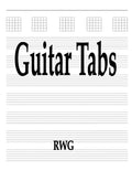 Guitar Tabs: 150 Pages 8.5" X 11" - Paperback