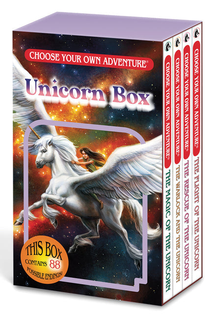 Choose Your Own Adventure 4-Book Boxed Set Unicorn Box (Magic of the Unicorn, Warlock and Unicorn, the Rescue of Unicorn, the Flight of Unicorn) - Paperback