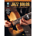 Jazz Solos for Guitar Lead Guitar in the Styles of Tal Farlow, Barney Kessel, Wes Montgomery, Joe Pass, Johnny Smith Book/Online Audio [With CD] - Paperback