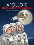 Apollo 11: First Men on the Moon Coloring Book - Paperback
