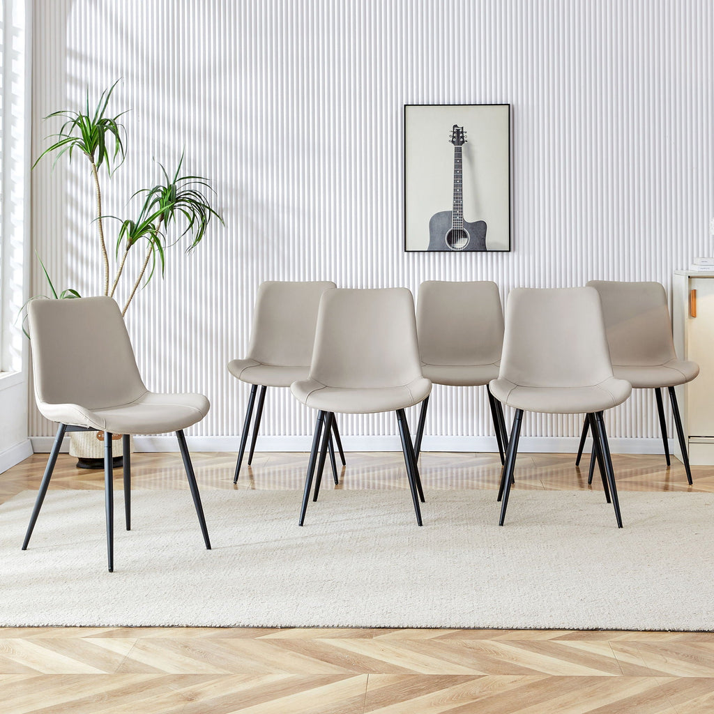 Modern Medieval Style Restaurant Cushioned Chairs With Suede Backrests