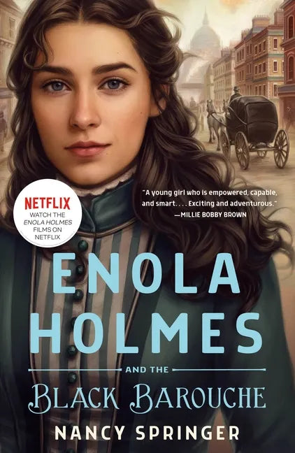 Enola Holmes and the Black Barouche - Paperback