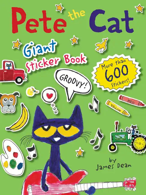 Pete the Cat Giant Sticker Book - Paperback