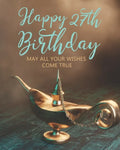 Happy 27th Birthday: May All Your Wishes Come True - Paperback