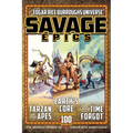 Savage Epics: The Seminal Works of Edgar Rice Burroughs - Paperback