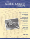 The Baseball Research Journal (Brj), Volume 38 #2 - Paperback
