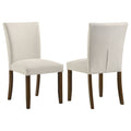 Paxton Upholstered Dining Side Chair Beige (Set of 2)