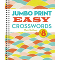 Jumbo Print Easy Crosswords #8 - Paperback