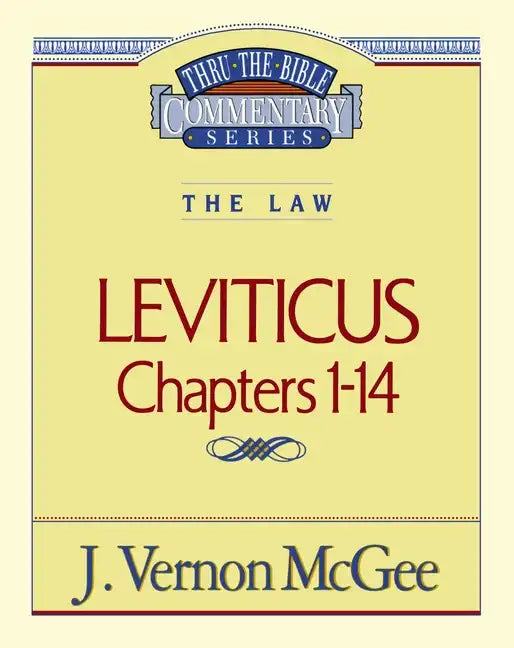 Thru the Bible Vol. 06: The Law (Leviticus 1-14) - Paperback