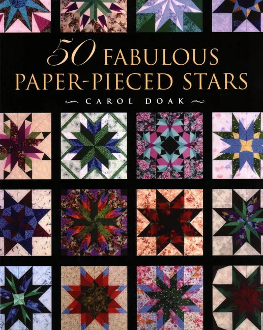 50 Fabulous Paper-Pieced Stars - Paperback