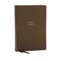 KJV Holy Bible: Compact Bible with 43,000 Center-Column Cross References, Brown Leathersoft, Red Letter, Comfort Print: King James Version - Imitation Leather