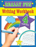 Really Fun Writing Workbook For 4 Year Olds: Fun & educational writing activities for four year old children - Paperback