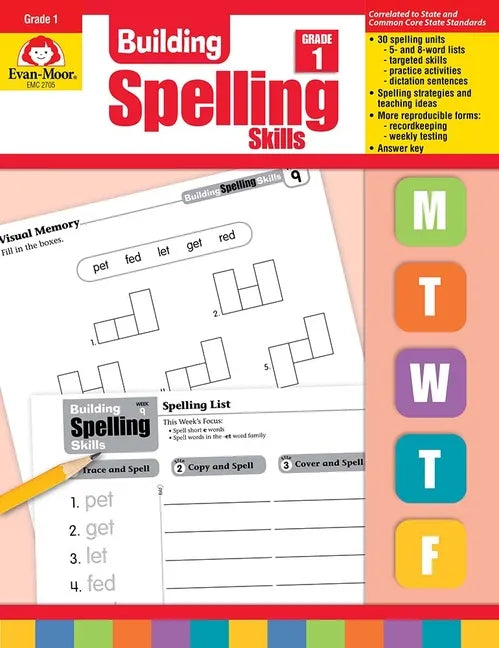 Building Spelling Skills, Grade 1 Teacher Edition - Paperback