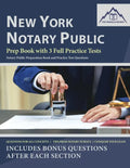 New York Notary Public Prep Book with 3 Full Practice Tests - Paperback
