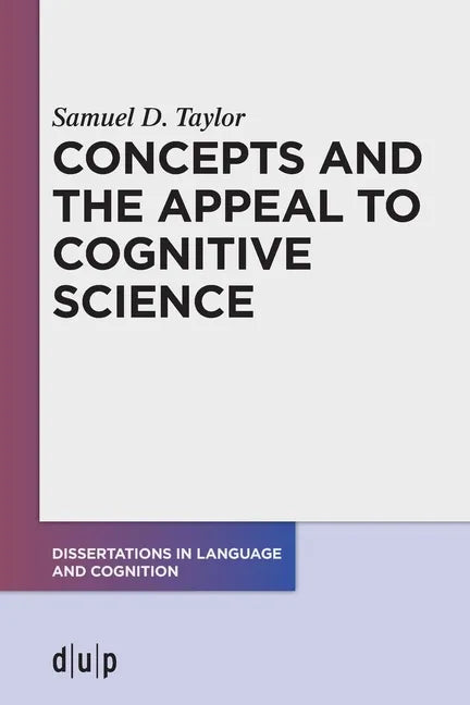 Concepts and the Appeal to Cognitive Science - Paperback