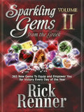 Sparkling Gems from the Greek Volume 2: 365 New Gems to Equip and Empower You for Victory Every Day of the Year - Hardcover