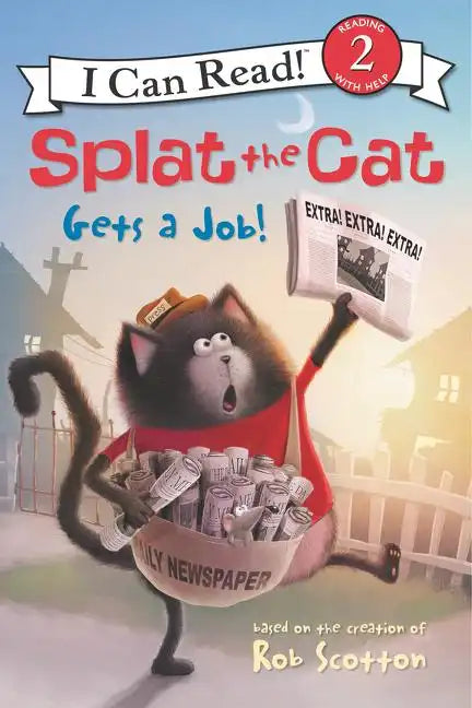 Splat the Cat Gets a Job! - Hardcover