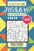 Sudoku Jigsaw - 200 Hard to Master Puzzles 12x12 (Volume 32) - Paperback