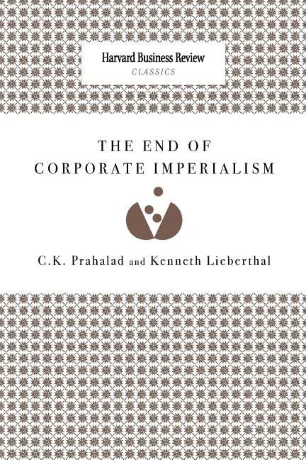The End of Corporate Imperialism - Paperback