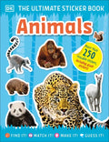 The Ultimate Sticker Book Animals: More Than 250 Reusable Stickers, Including Giant Stickers! - Paperback