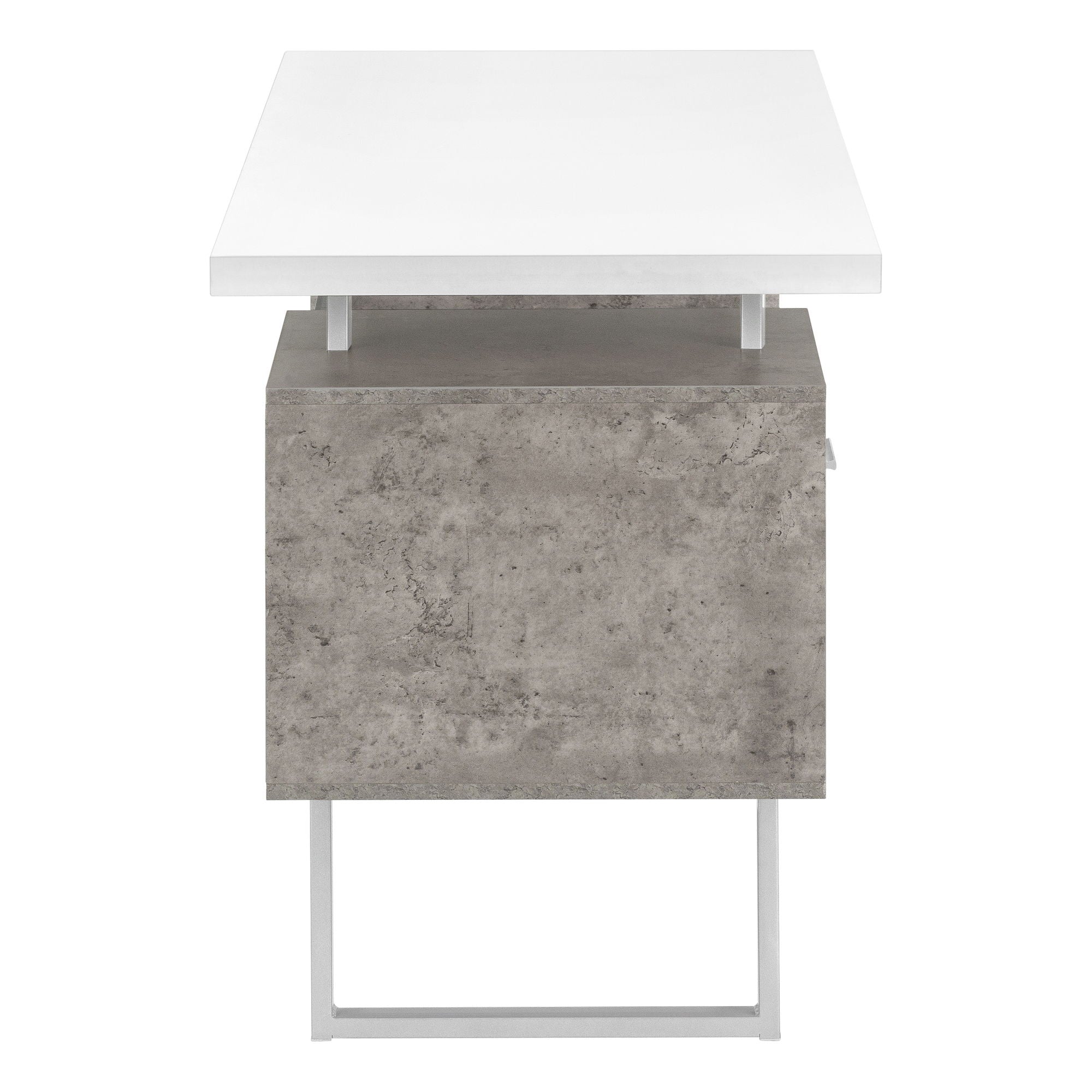 Computer Desk For Home Office, Laptop, Left, Right Set - Up, Storage Drawers, Contemporary & Modern