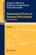 Mathematical Theory of Feynman Path Integrals: An Introduction - Paperback