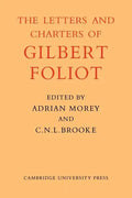 Gilbert Foliot and His Letters - Paperback
