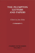 The Plumpton Letters and Papers - Hardcover